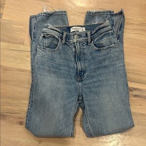 Abercrombie & Fitch Light Blue Straight Jeans